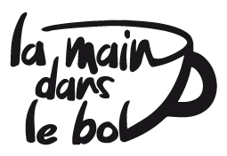 logo la main dans le bol céréales granola bio Rhône alpes et France